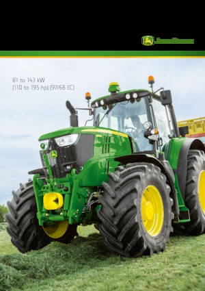 Trattrici agricole - trazione a 4 ruote John Deere 6130M