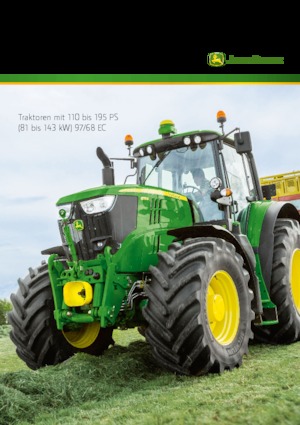 Trattrici agricole - trazione a 4 ruote John Deere 6110M