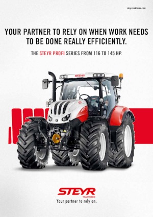 Trattori per uso municipale Steyr 4145 Profi Classic Basis