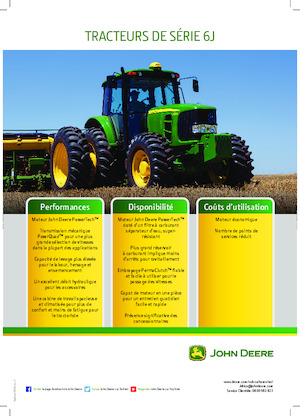 Trattrici agricole - trazione a 4 ruote John Deere 6150J