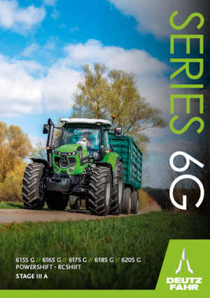 Trattrici agricole - trazione a 4 ruote DEUTZ-FAHR 6165 G