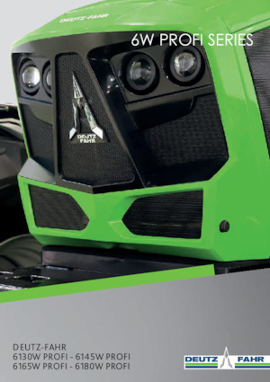 Trattrici agricole - trazione a 4 ruote DEUTZ-FAHR 6165W Profi