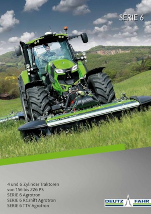 Trattrici agricole - trazione a 4 ruote DEUTZ-FAHR 6175 Agrotron