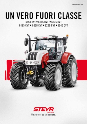 Trattrici agricole - trazione a 4 ruote Steyr 6175 CVT Komfort