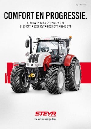 Trattrici agricole - trazione a 4 ruote Steyr 6175 CVT Komfort