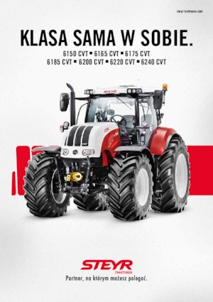 Trattrici agricole - trazione a 4 ruote Steyr 6175 CVT Komfort