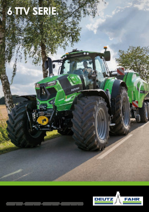Trattrici agricole - trazione a 4 ruote DEUTZ-FAHR 6190 Agrotron TTV