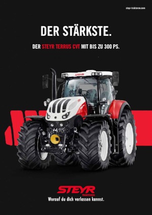 Trattrici agricole - trazione a 4 ruote Steyr 6290 Terrus CVT Komfort