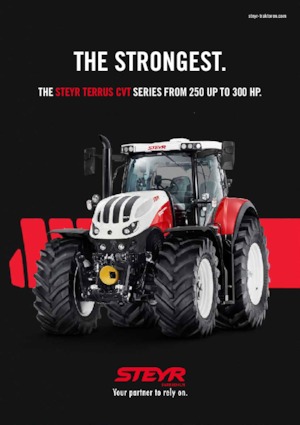 Trattrici agricole - trazione a 4 ruote Steyr 6290 Terrus CVT Komfort