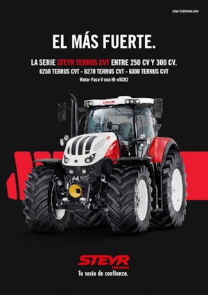Trattrici agricole - trazione a 4 ruote Steyr 6290 Terrus CVT Komfort