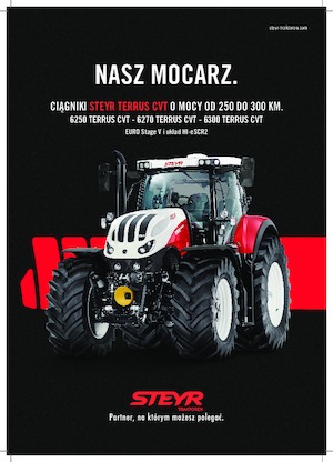 Trattrici agricole - trazione a 4 ruote Steyr 6290 Terrus CVT Komfort