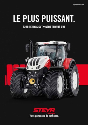 Trattrici agricole - trazione a 4 ruote Steyr 6300 Terrus CVT Basis