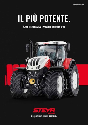 Trattrici agricole - trazione a 4 ruote Steyr 6300 Terrus CVT Basis