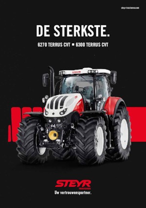 Trattrici agricole - trazione a 4 ruote Steyr 6300 Terrus CVT Basis