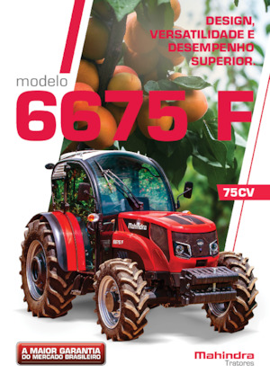 Trattrici agricole - trazione a 4 ruote Mahindra 6675F