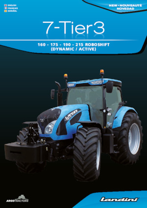Trattrici agricole - trazione a 4 ruote Landini 7-160 Roboshift