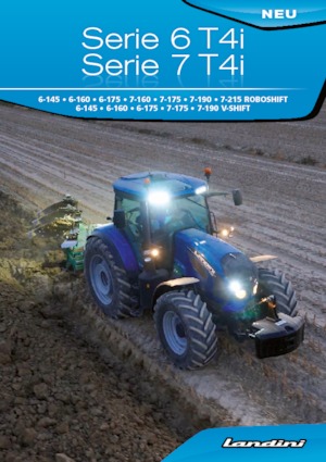 Trattrici agricole - trazione a 4 ruote Landini 6-145