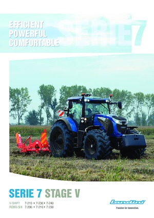 Trattrici agricole - trazione a 4 ruote Landini 7-240 V-Shift 