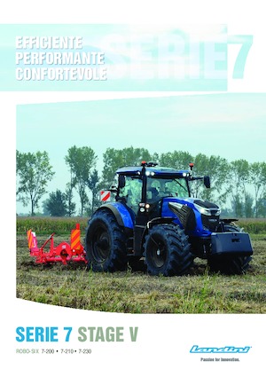Trattrici agricole - trazione a 4 ruote Landini 7-240 V-Shift 