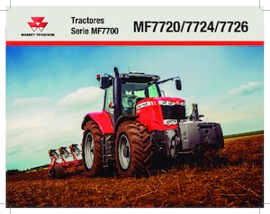 Trattrici agricole - trazione a 4 ruote Massey Ferguson 7726