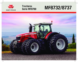 Trattrici agricole - trazione a 4 ruote Massey Ferguson 8732	