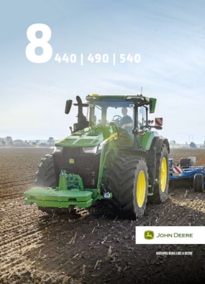 Trattrici agricole - trazione a 4 ruote John Deere 8R 440  
