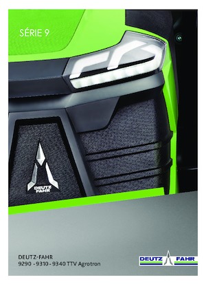 Trattrici agricole - trazione a 4 ruote DEUTZ-FAHR 9340 Agrotron TTV