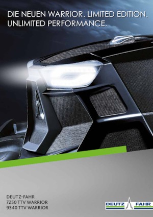 Trattrici agricole - trazione a 4 ruote DEUTZ-FAHR 9340 TTV Warrior