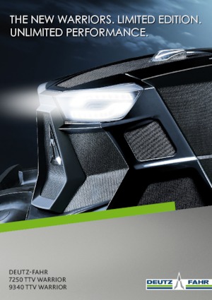 Trattrici agricole - trazione a 4 ruote DEUTZ-FAHR 9340 TTV Warrior
