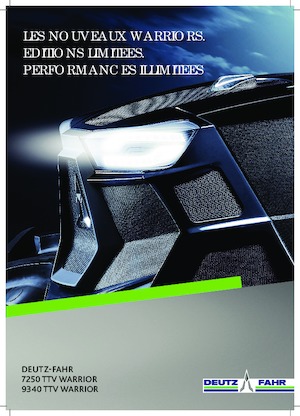 Trattrici agricole - trazione a 4 ruote DEUTZ-FAHR 9340 TTV Warrior