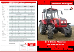 Trattrici agricole - trazione a 4 ruote Belarus 952.4
