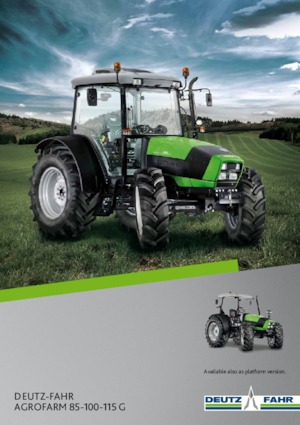 Trattrici agricole - trazione a 4 ruote DEUTZ-FAHR Agrofarm 100 G
