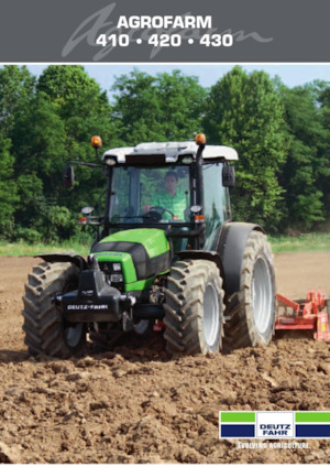 Trattrici agricole - trazione a 4 ruote DEUTZ-FAHR Agrofarm 420 TTV