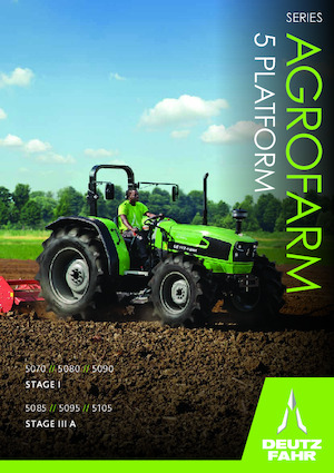 Trattrici agricole - trazione a 4 ruote DEUTZ-FAHR Agrofarm 5090