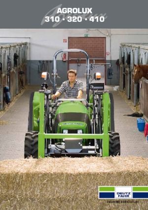 Trattrici agricole - trazione a 4 ruote DEUTZ-FAHR Agrolux 410