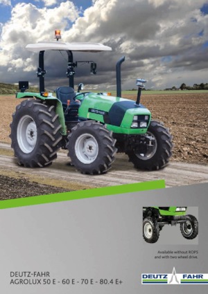 Trattrici agricole - trazione a 4 ruote DEUTZ-FAHR Agrolux 70 E
