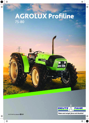 Trattrici agricole - trazione a 4 ruote DEUTZ-FAHR Agrolux 75 Profiline