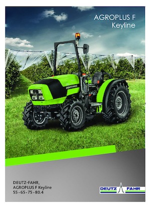 Trattrici agricole - trazione a 4 ruote DEUTZ-FAHR Agroplus F 80.4 Keyline