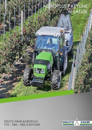 Trattrici agricole - trazione a 4 ruote DEUTZ-FAHR Agroplus F 70 Keyline 