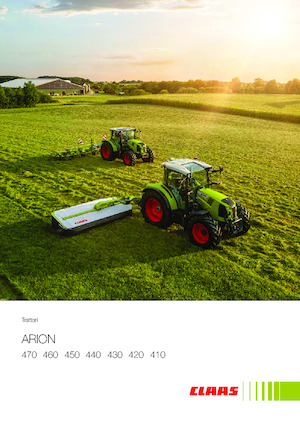 Trattrici agricole - trazione a 4 ruote Claas Arion 450 Trend