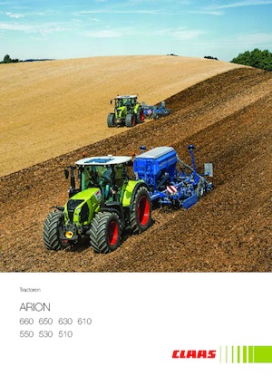 Trattrici agricole - trazione a 4 ruote Claas Arion 650