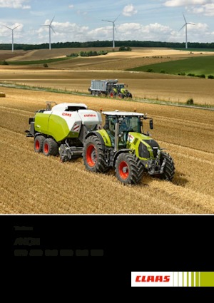 Trattrici agricole - trazione a 4 ruote Claas Axion 830