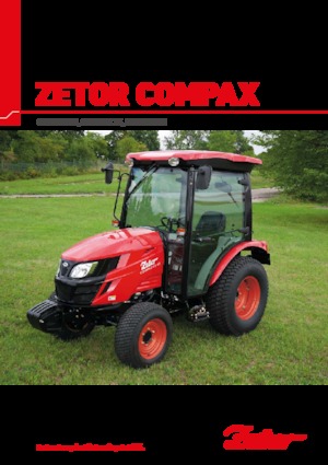 Trattrici agricole - trazione a 4 ruote Zetor Compax CL 25 NC