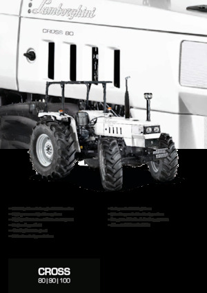 Trattrici agricole - trazione a 4 ruote Lamborghini Cross 75