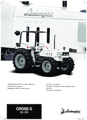 Trattrici agricole - trazione a 4 ruote Lamborghini Cross S 55