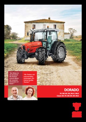Trattrici agricole - trazione a 4 ruote SAME Dorado 90.4