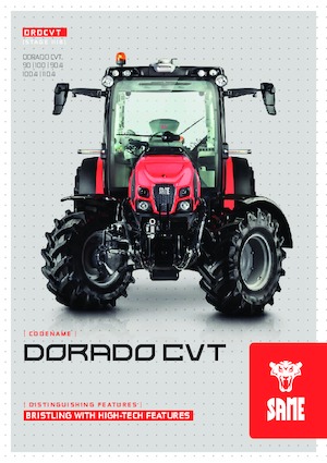 Trattrici agricole - trazione a 4 ruote SAME Dorado CVT 100.4 