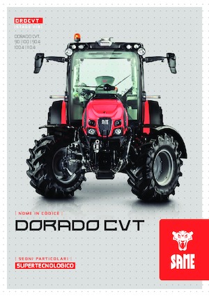 Trattrici agricole - trazione a 4 ruote SAME Dorado CVT 100.4 