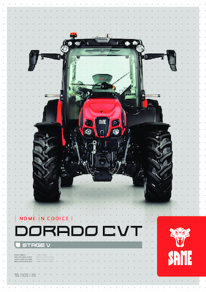 Trattrici agricole - trazione a 4 ruote SAME Dorado CVT 95 
