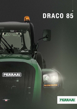 Trattrici agricole - trazione a 4 ruote Ferrari Draco 85 RS